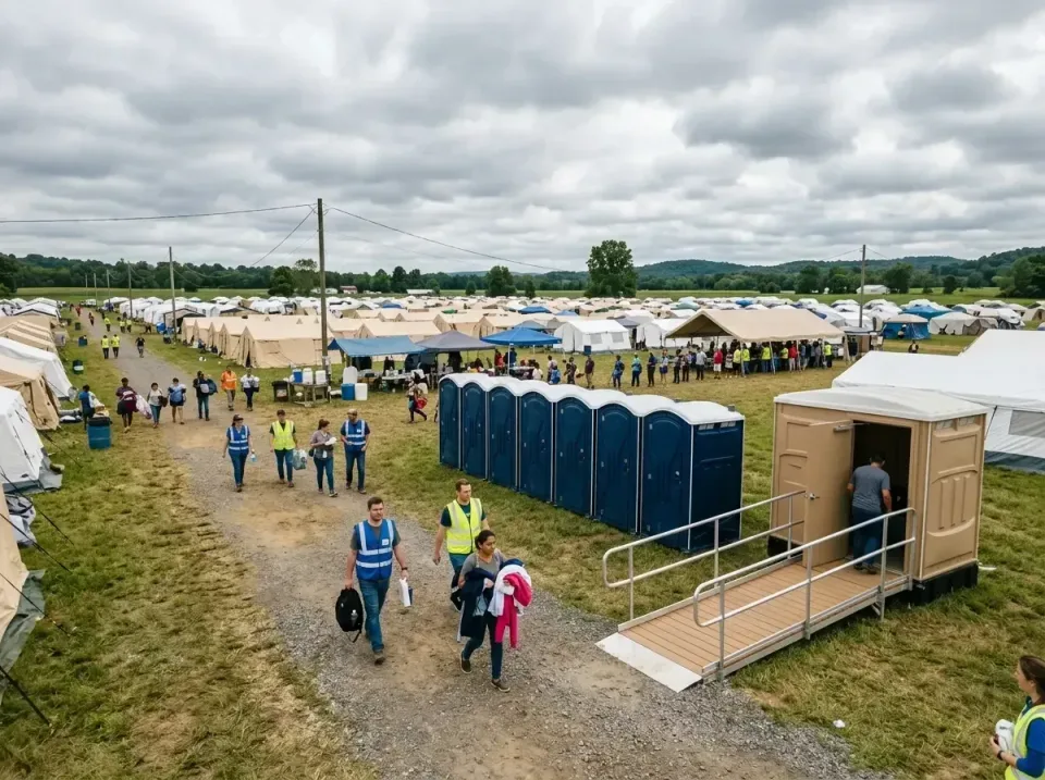 disaster-relief-camp-restrooms-010 — frequently asked questions, Dumpster & Portable Bathrooms Rental in Southern Shops, SC
